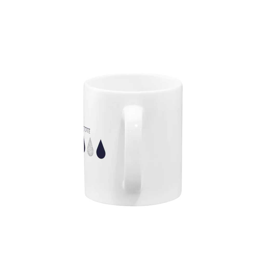 JOIEのJOIE  ｢雨｣ Mug :handle