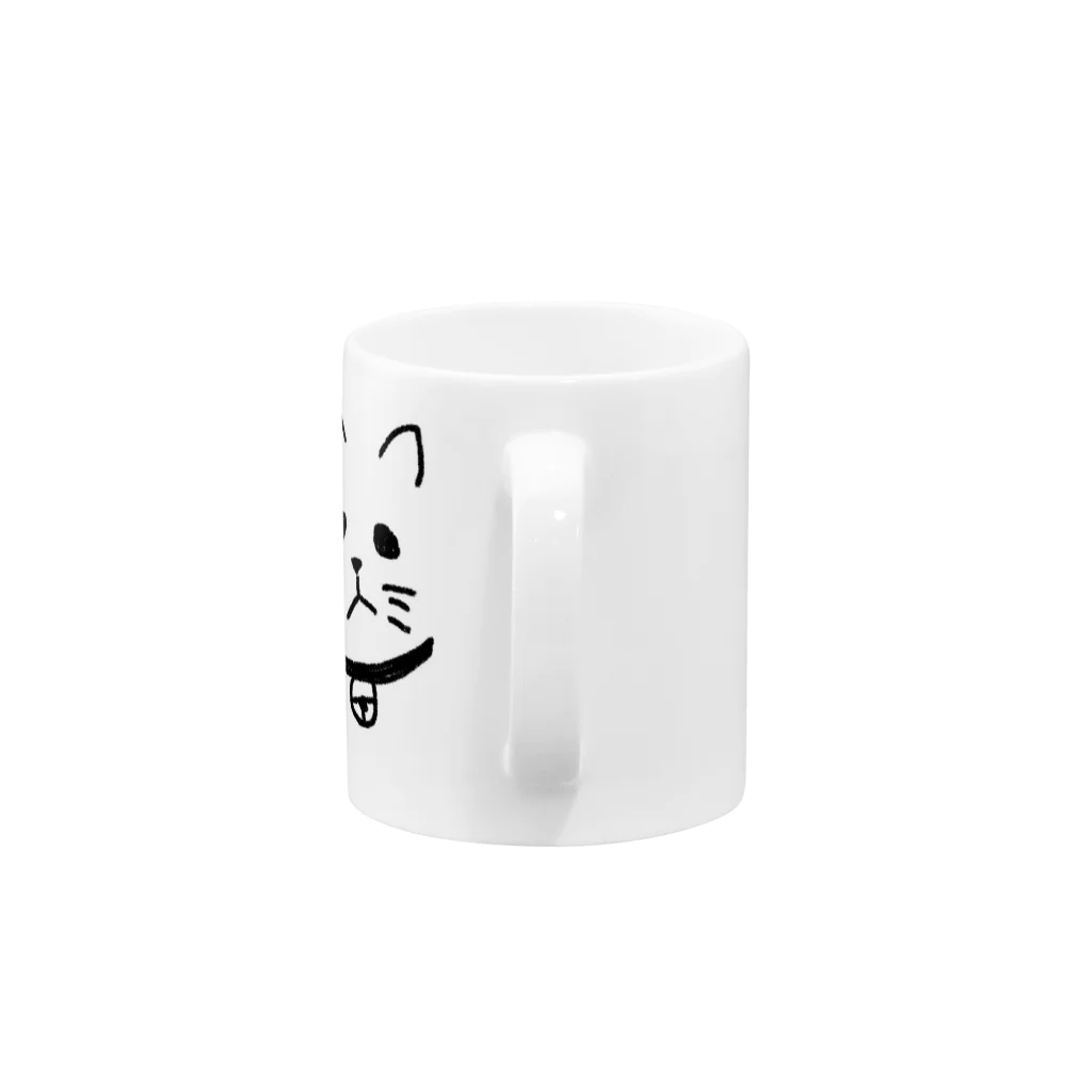 廉のにゃんこ Mug :handle