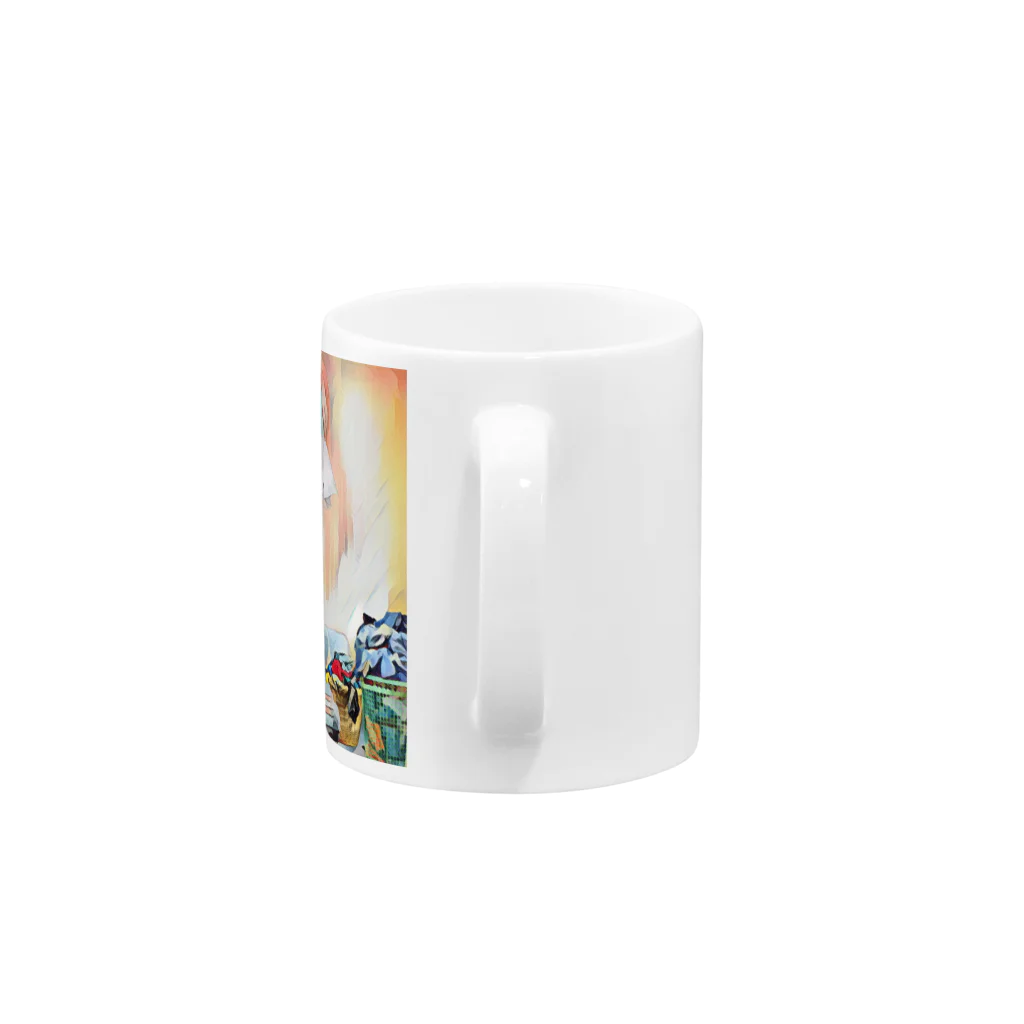 あやふ屋のone room Mug :handle