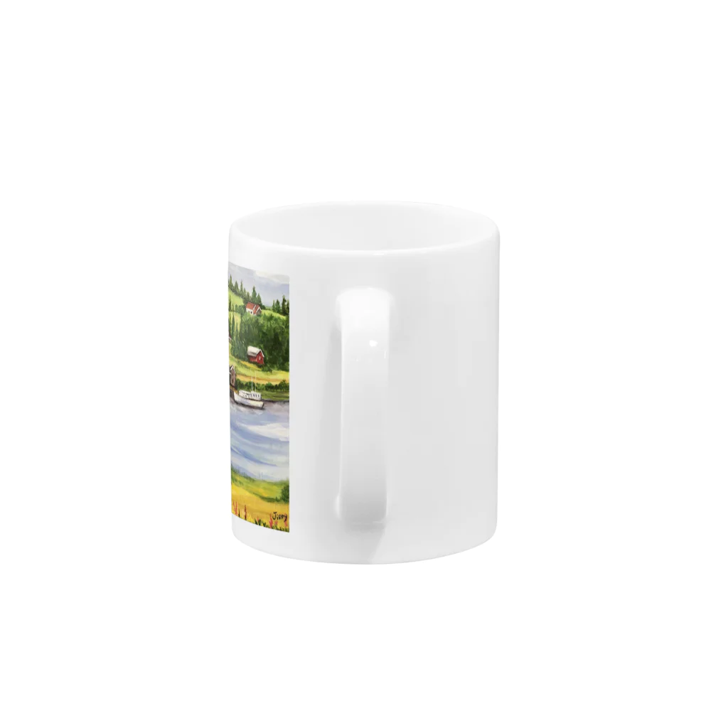 299WORKSのプリンスエドワード島の旅・3 Mug :handle