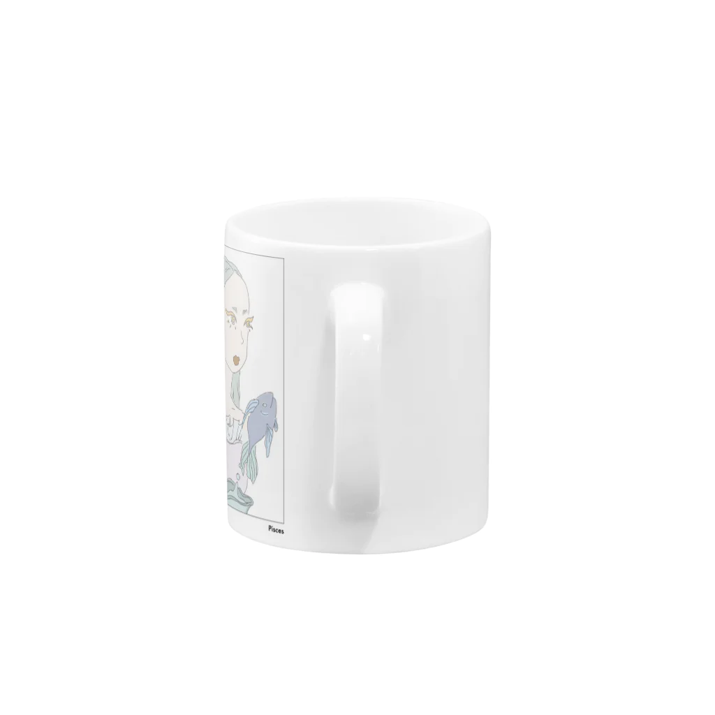 HYOUHYONのPisces Mug :handle