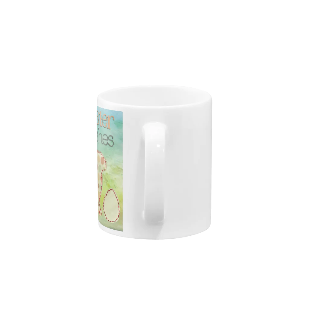 うさぎ×３のうさぎさん Mug :handle