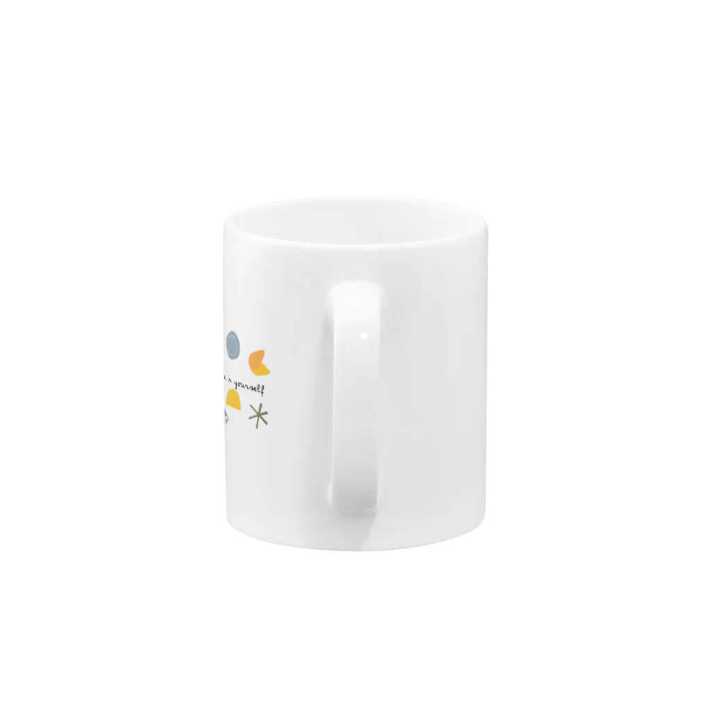 GratitudeのSmile  Mug :handle