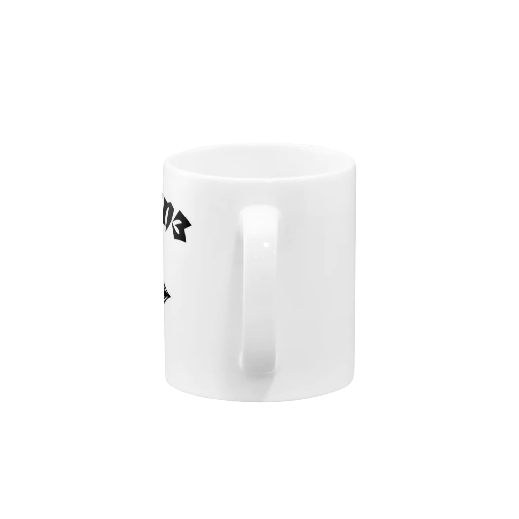 OFIVENINE のワンポイントロゴ Mug :handle