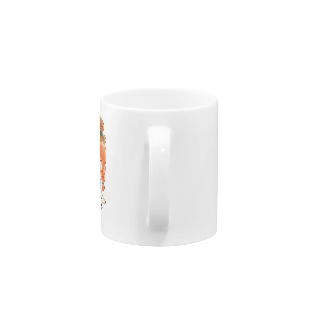 ててみゅの赤毛の子 Mug :handle