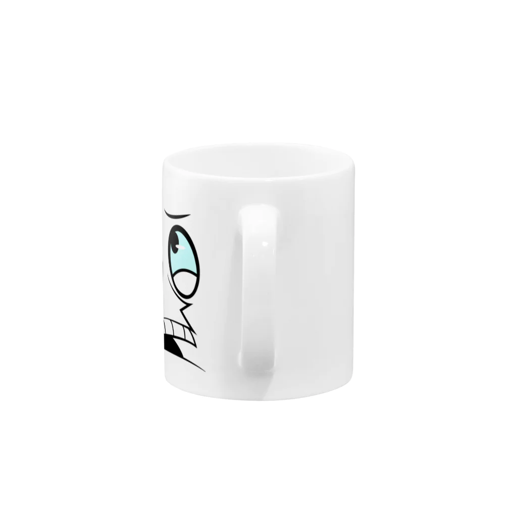 Merry FridayのWhat did you say? Mug :handle