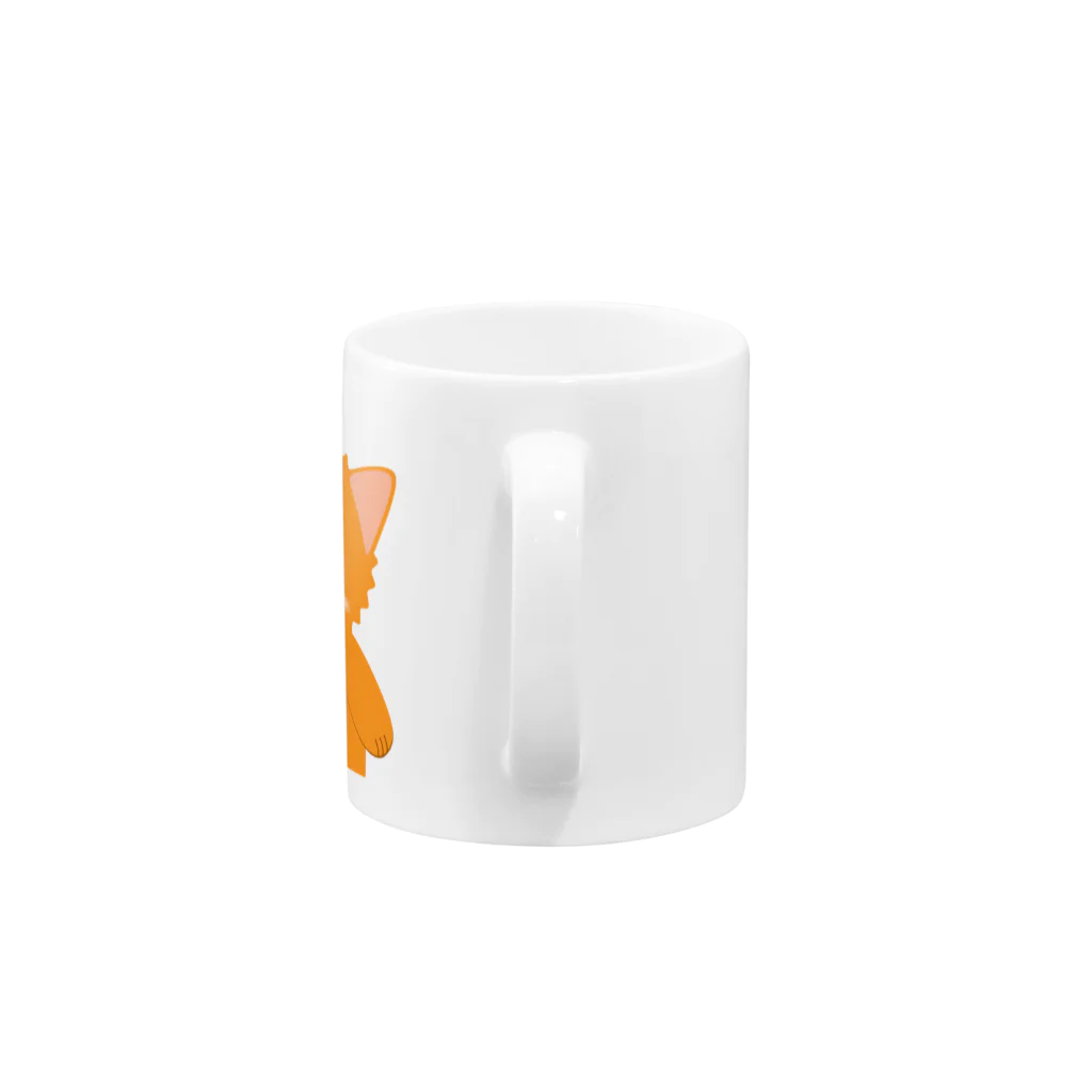 ポメラニアンのポメリンのポメラニアンのポメリン-早起き- Mug :handle