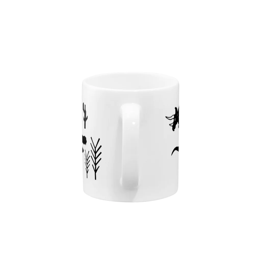 志村リョウのお店の恐竜時代 Mug :handle