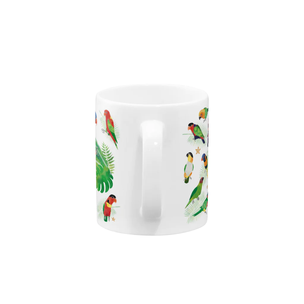 MIKIHO＠トリピカルのローリーマグカップ Mug :handle