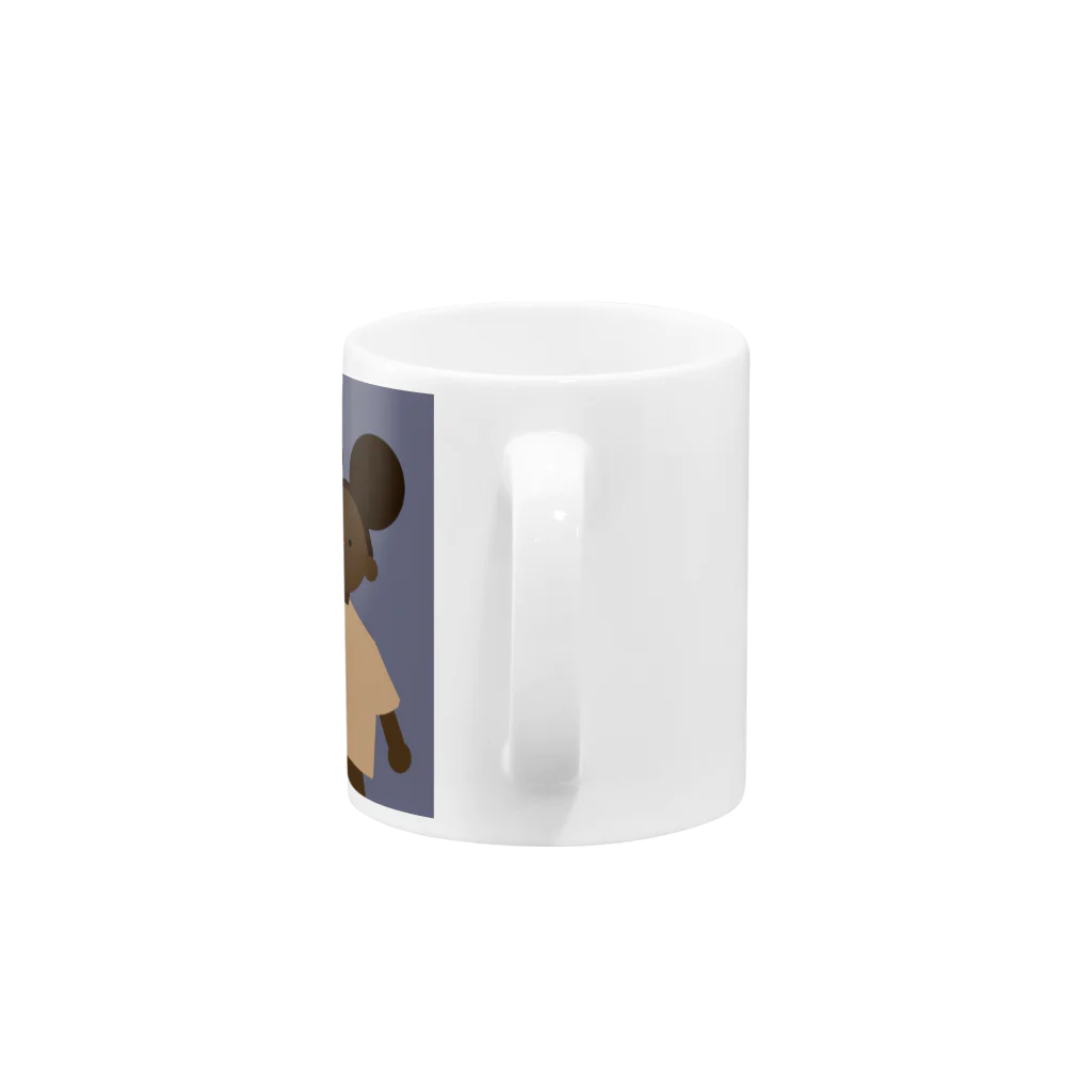 ごぼうラビットのSkin colors don't matter  Mug :handle