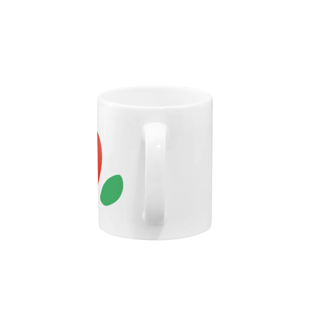 kozukuzukzの椿（赤） Mug :handle