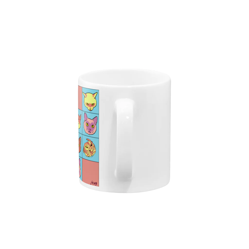 Megの猫陀羅化 Mug :handle