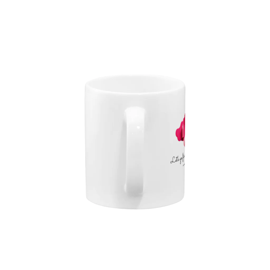 Timber& SimbaのLipstick Mug :handle
