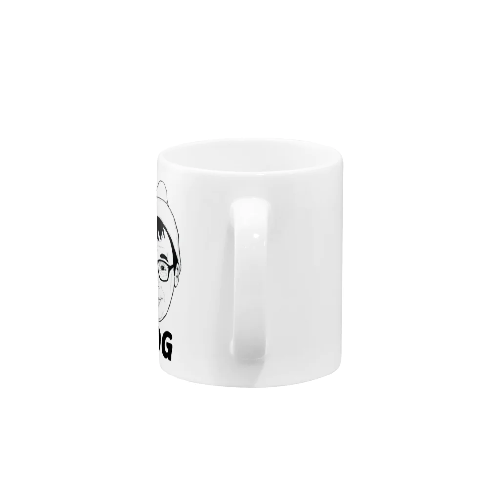 Unique outdoor graphicsのUOG爽やかメガネ  Mug :handle