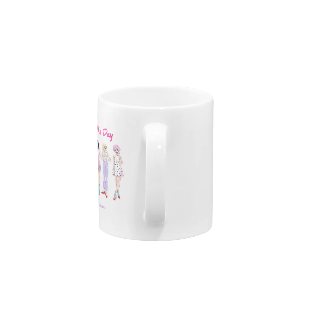 ℳ𝒾𝓊 𝒦𝓊𝓈𝒶𝓂𝒶のootd Mug :handle