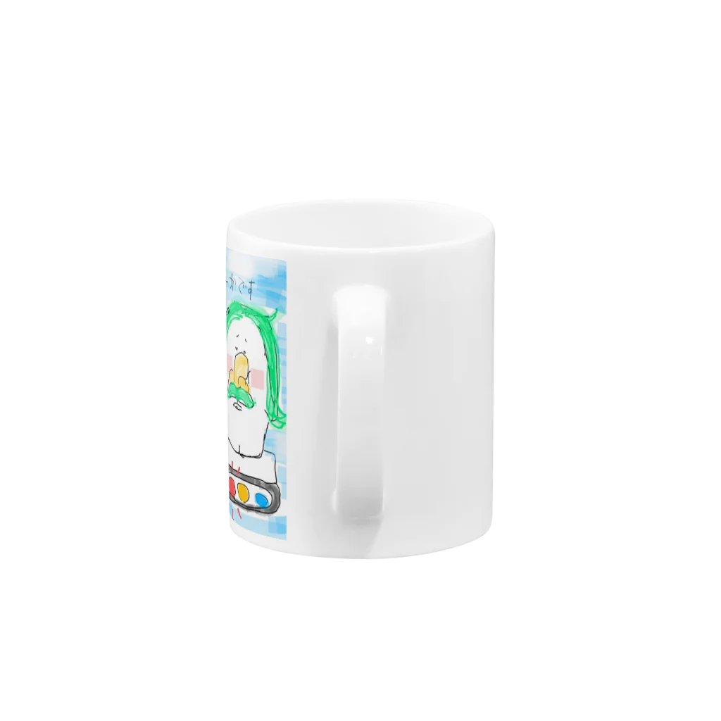 おすしの部屋のかとみか信号 Mug :handle