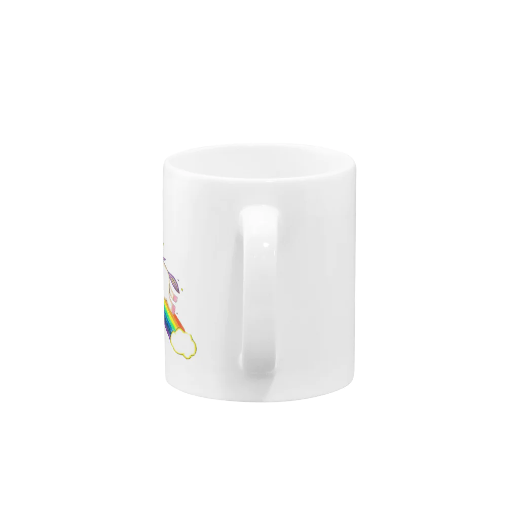 Naokunの『ユニコーンはどこにいるの？』 Mug :handle