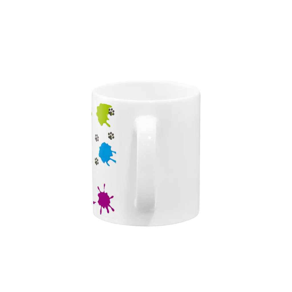 ForPawsのPawPainting Mug :handle