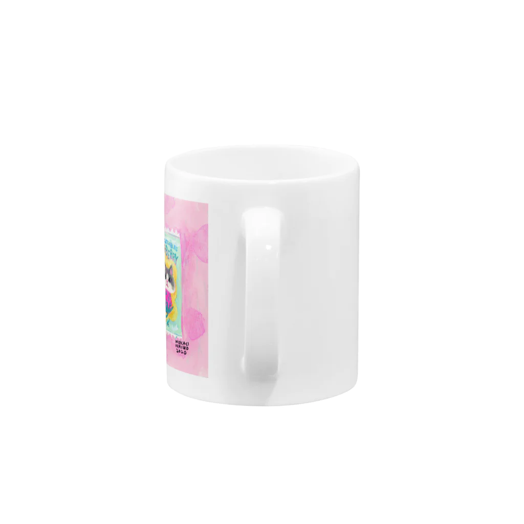 wokasinaiwoの春限定お菓子 Mug :handle