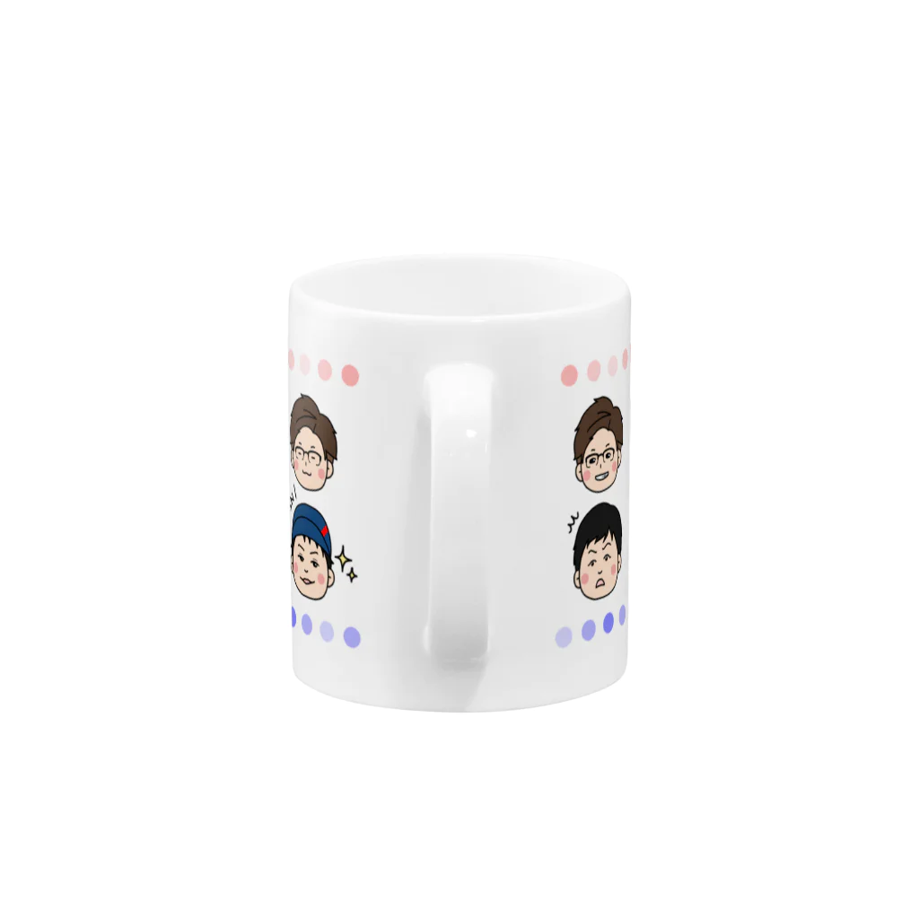 タモンズ雑貨の【 タモンズ 】マグ① Mug :handle