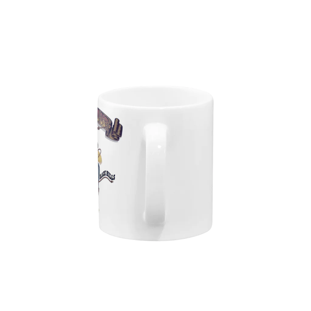 nidan-illustrationの”ROUND UP” Mug :handle