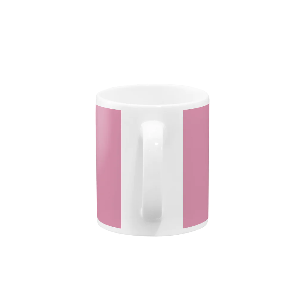 hueの日本の伝統色 0020 桃花色 ももはないろ Mug :handle