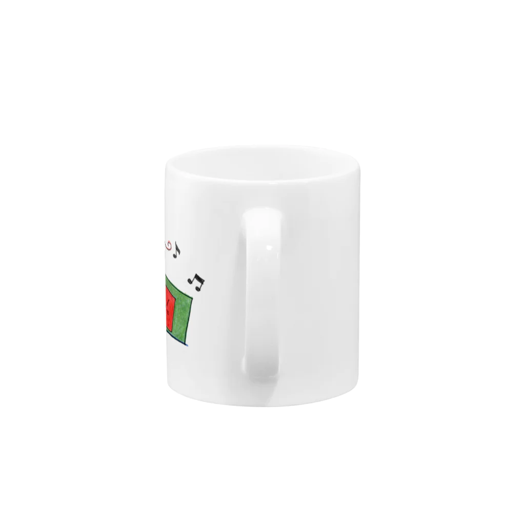 カパッチのリラ～ックス♪クマチン Mug :handle