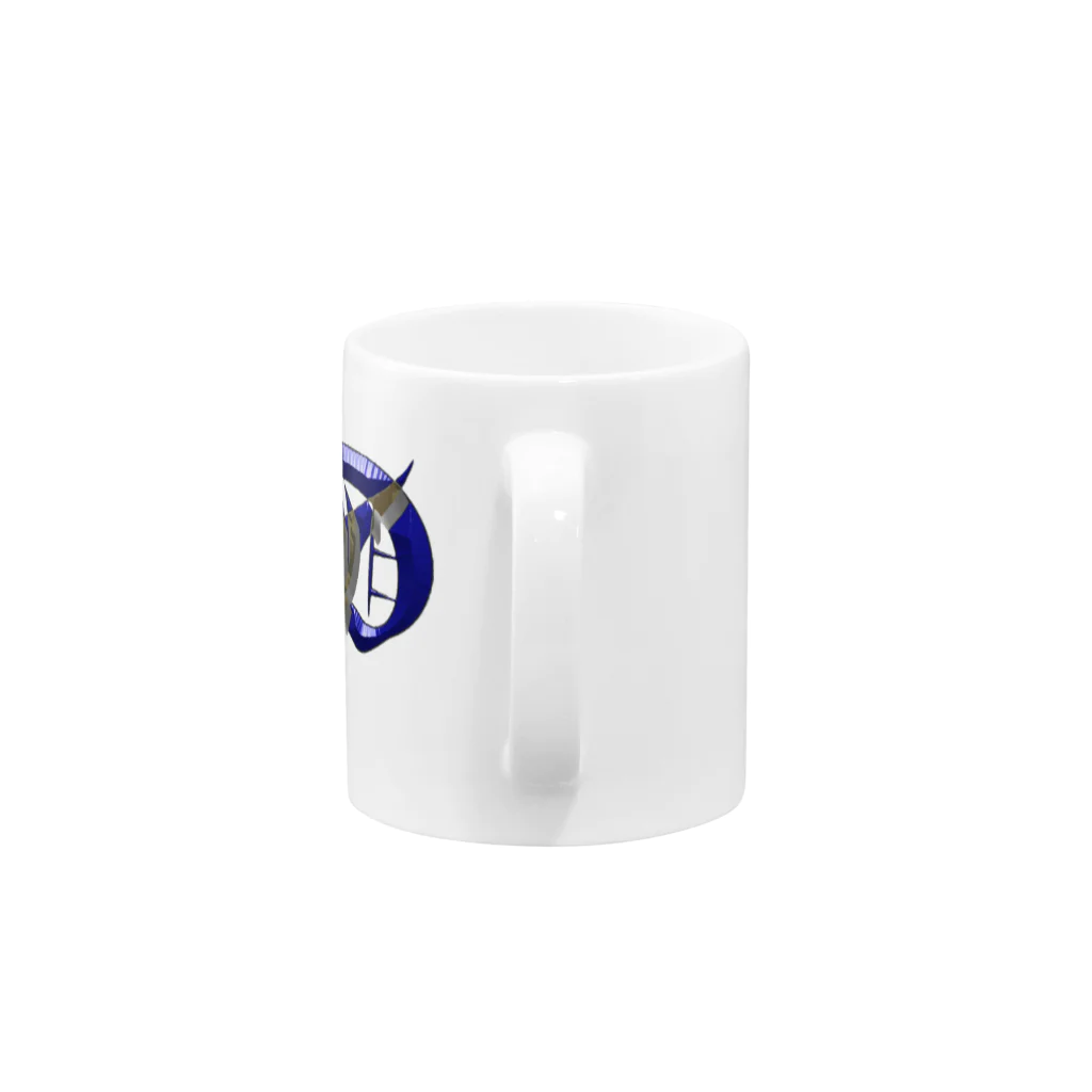 RMk→D (アールエムケード)の3D ロゴ Mug :handle