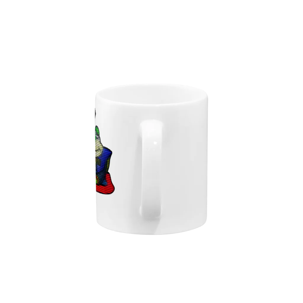 noguchipintoの賀正ガエル Mug :handle