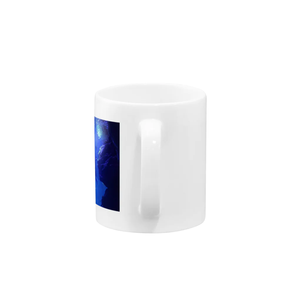 【猫目屋】の深海 Mug :handle