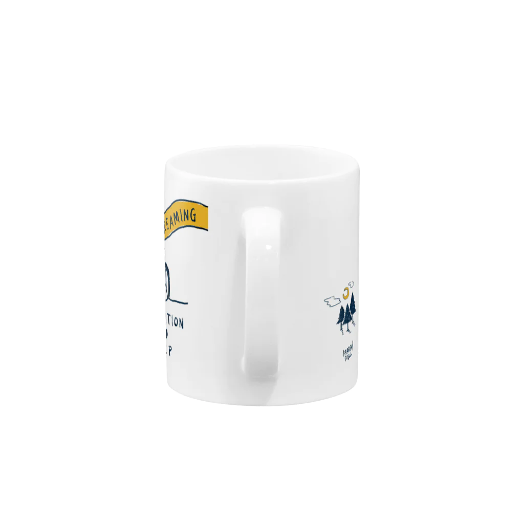 カラシソエルのドリーミングネズミ Mug :handle