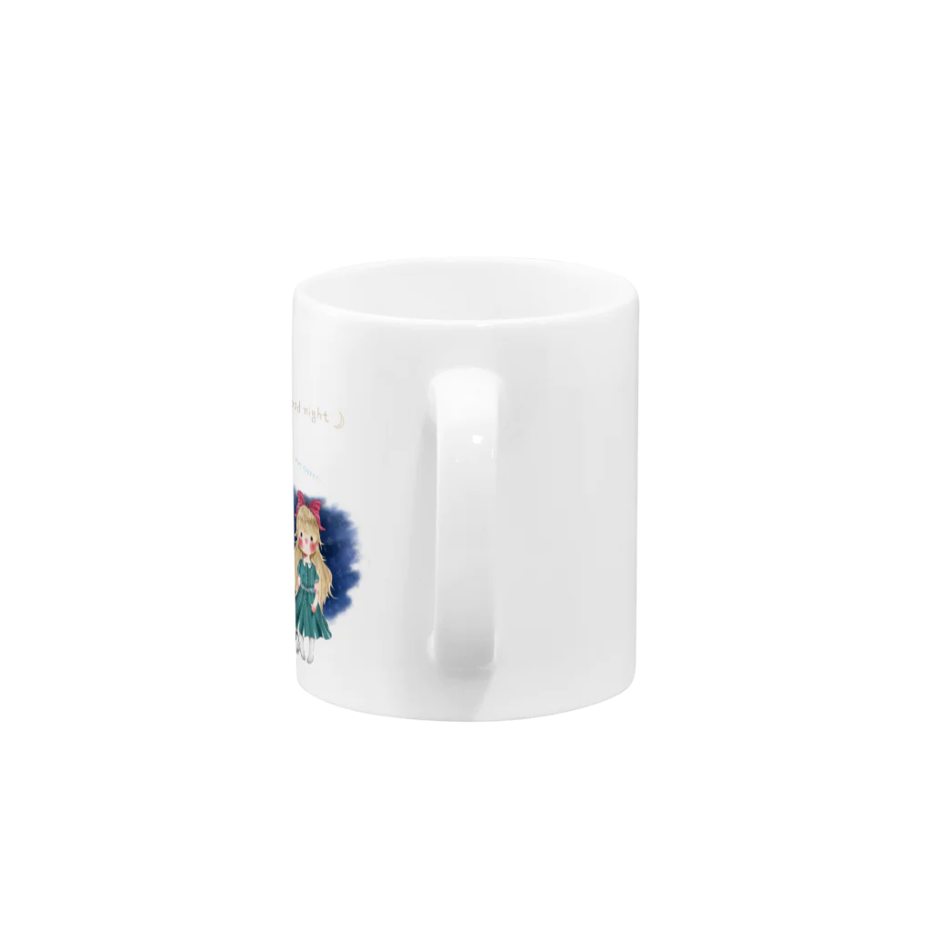 あくるの女の子の夜 Mug :handle