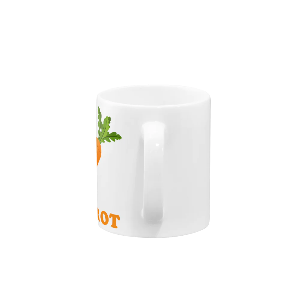 DRIPPEDのCARROT-ニンジン- Mug :handle