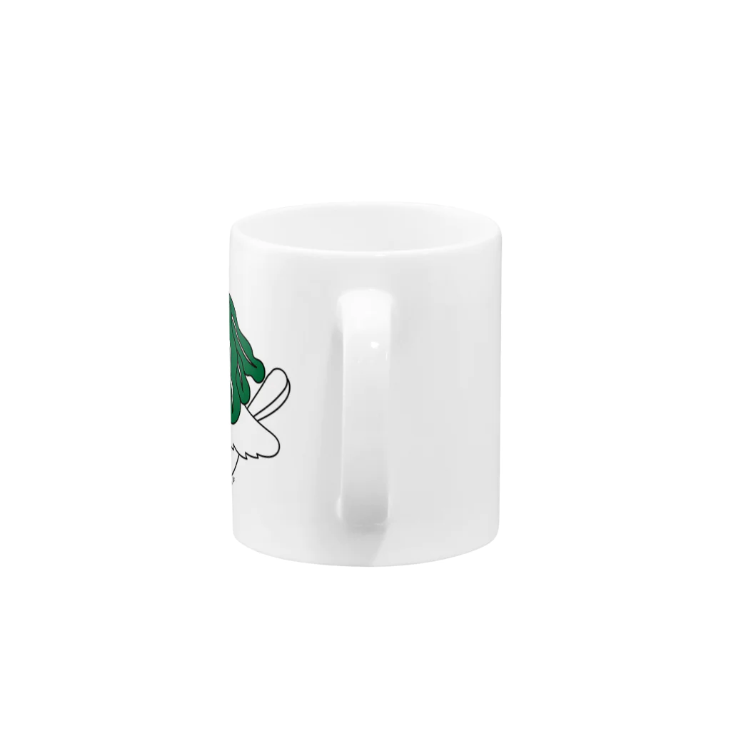 Art store 'Peace' | ぴぃす堂のアマビエ文鳥（？） Mug :handle