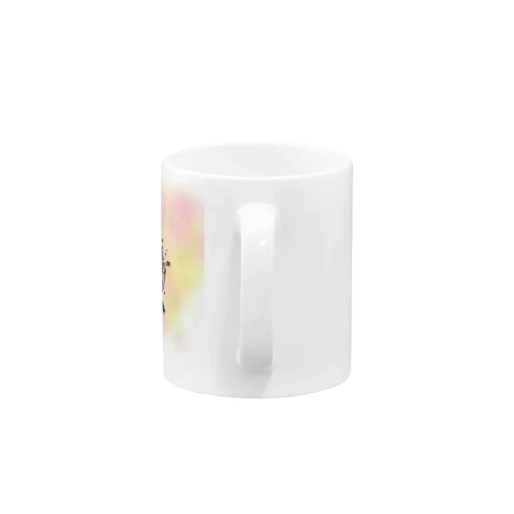 HechOのアトモス-Pink- Mug :handle