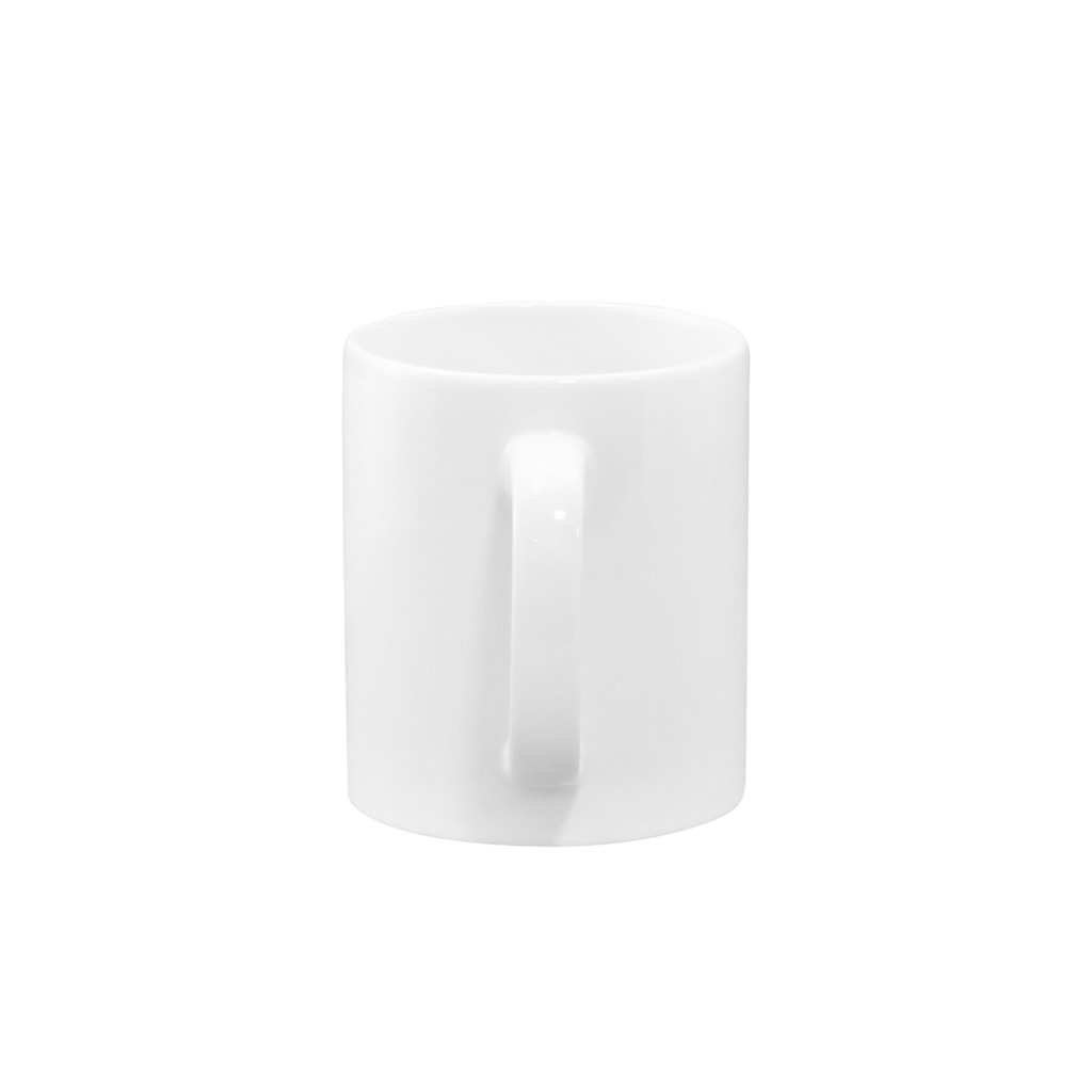 江戸川 media lab FAN SHOPの旭日旗くぅ Mug :handle
