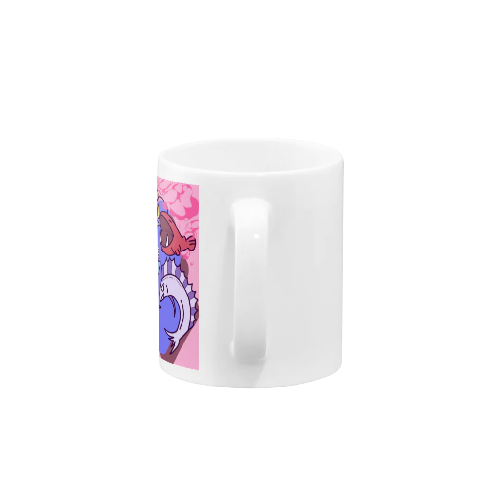 ATLSの愉快？な深海の子達 Mug :handle