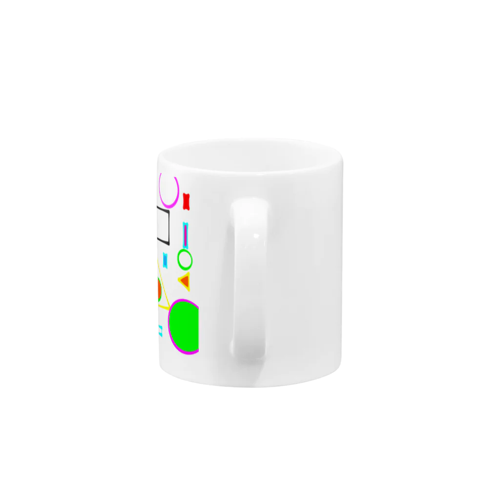 あっかのカラフルフル Mug :handle