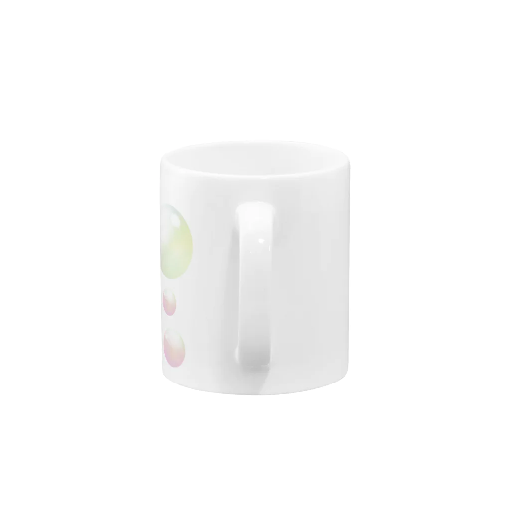 Lily bird（リリーバード）のふわふわバブル2 Mug :handle