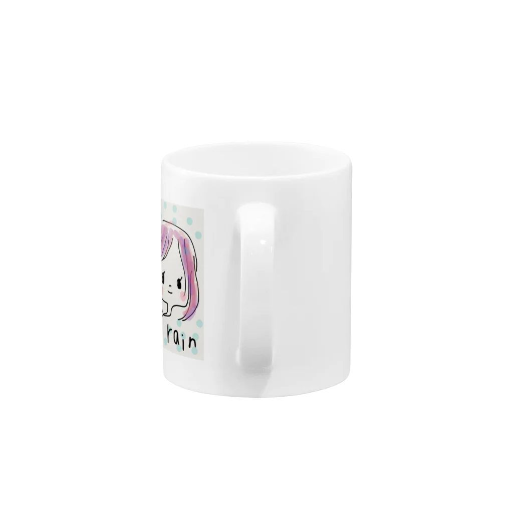 Ichieのrain girl Mug :handle