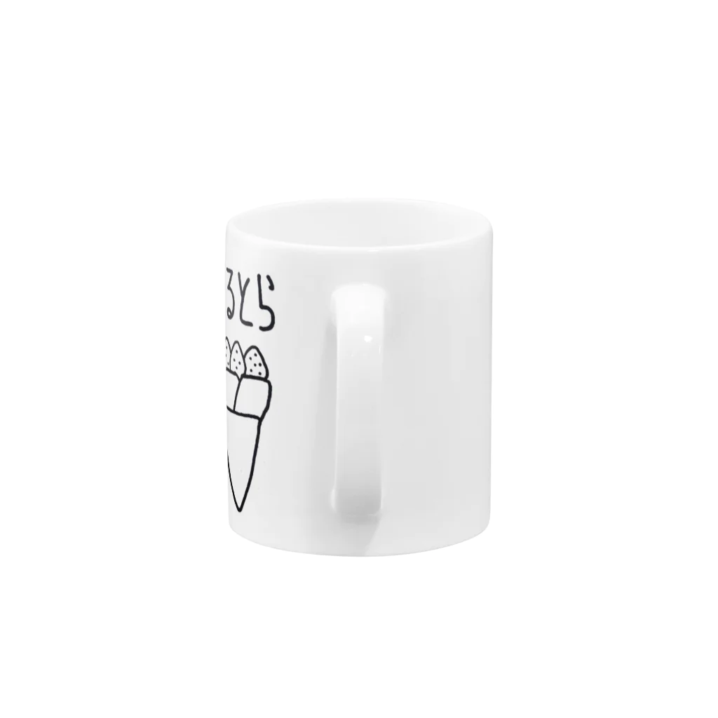 marutruckのまるとら Mug :handle