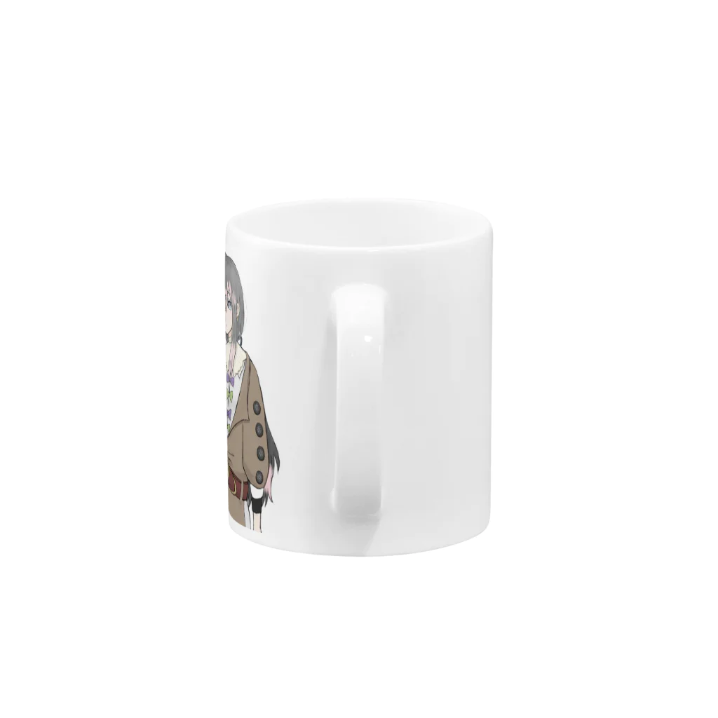 らぴすらずりの女の子 Mug :handle