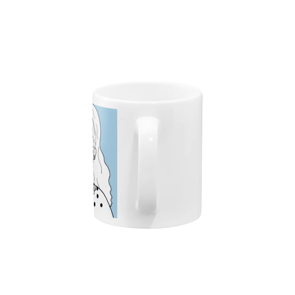 Anzuのカラフルガール Mug :handle