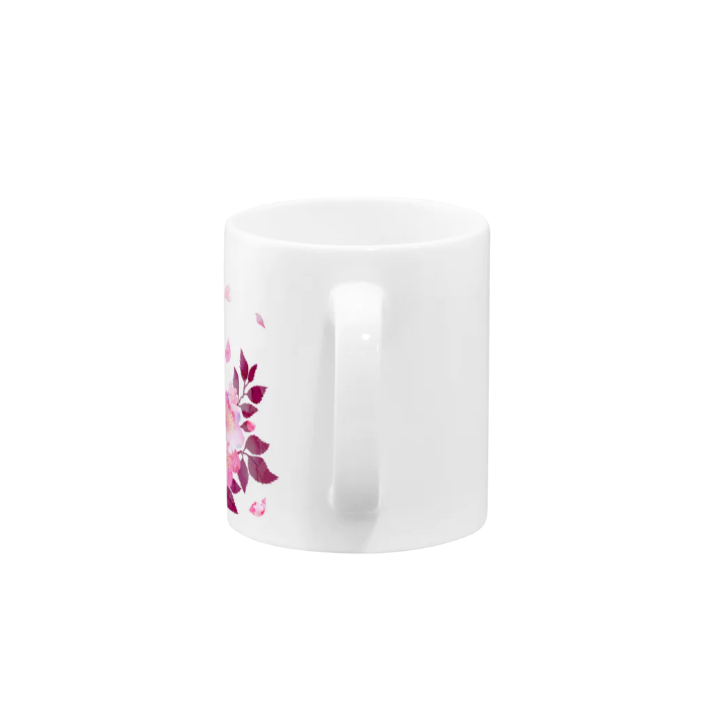 ひのいろ研究室　購買部の花逍遥 Mug :handle