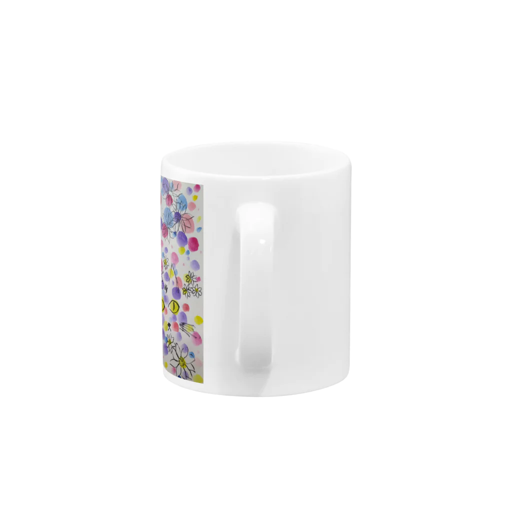 香緒里's ART GOODsのHide & Seek Mug :handle