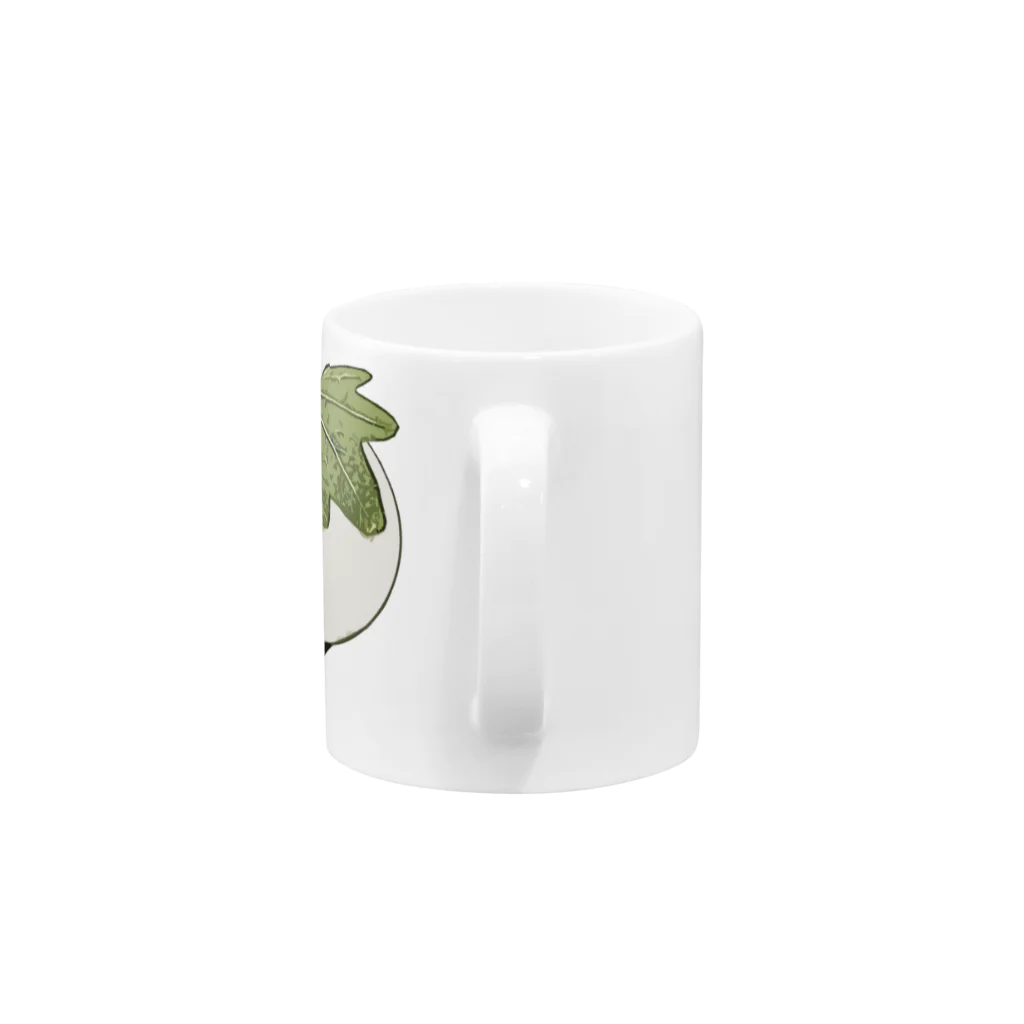 脂身通信Ｚのかしわもち Mug :handle