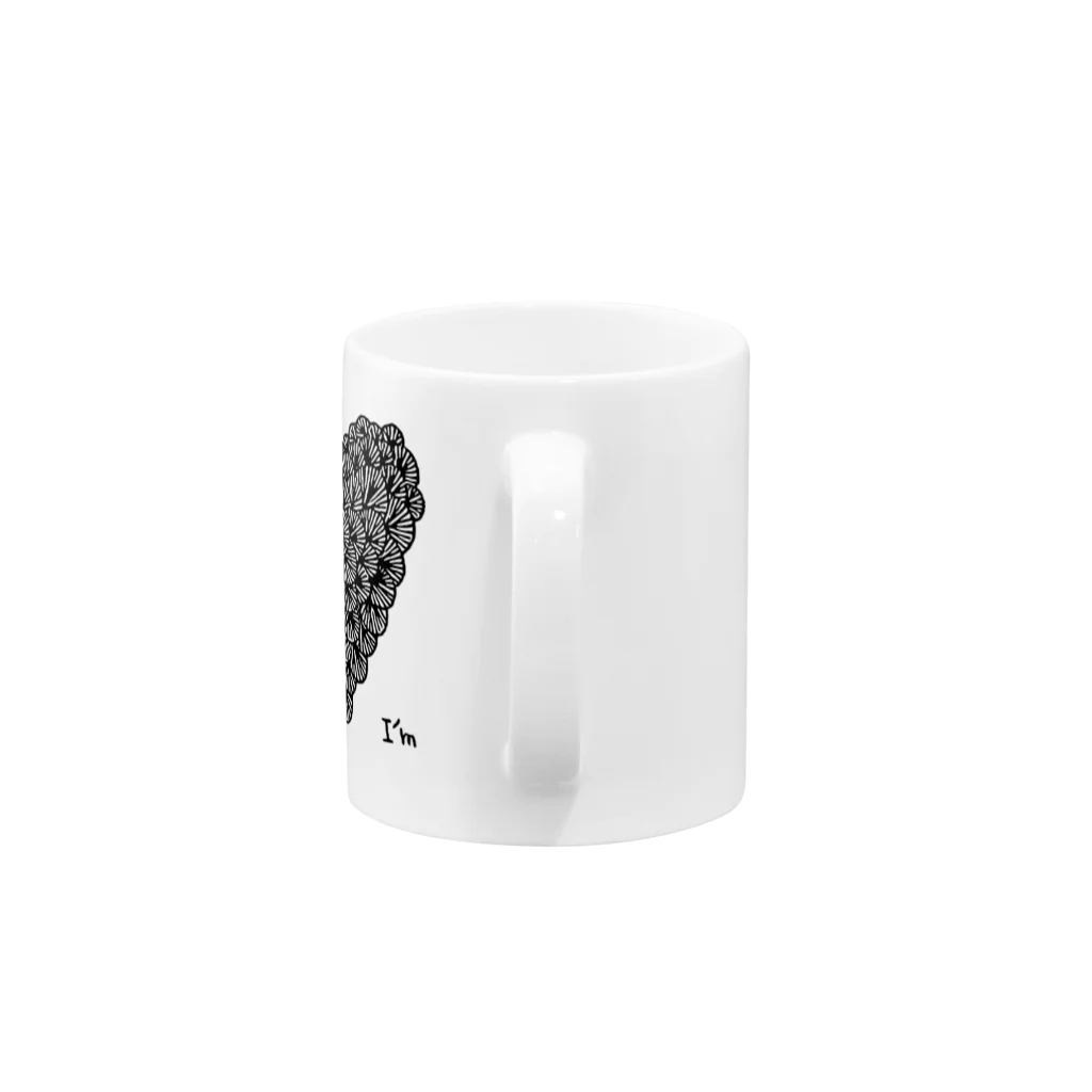 AiMiのハート Mug :handle
