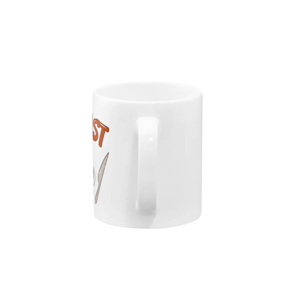 FraternitéのBREAKFAST Mug :handle