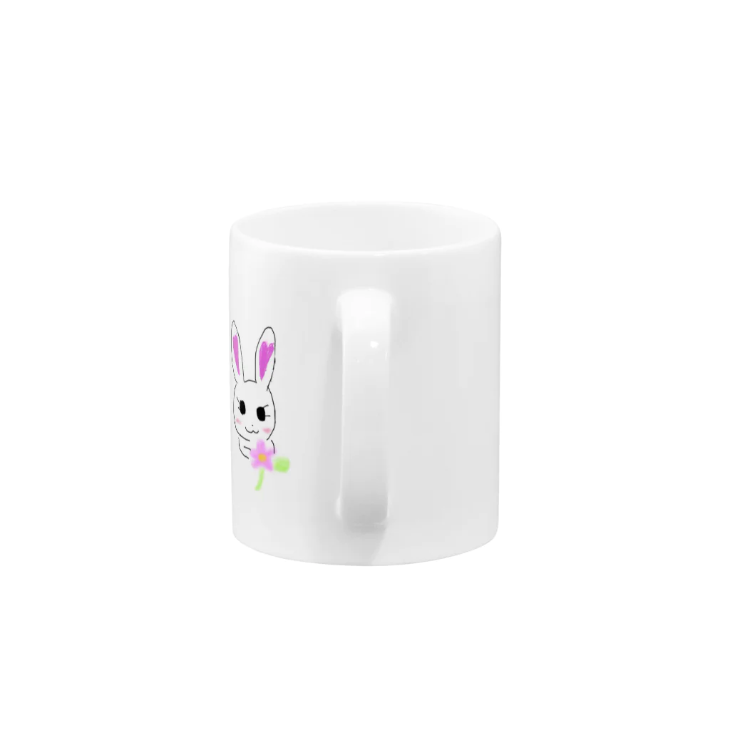 ナナのうさみちゃん Mug :handle