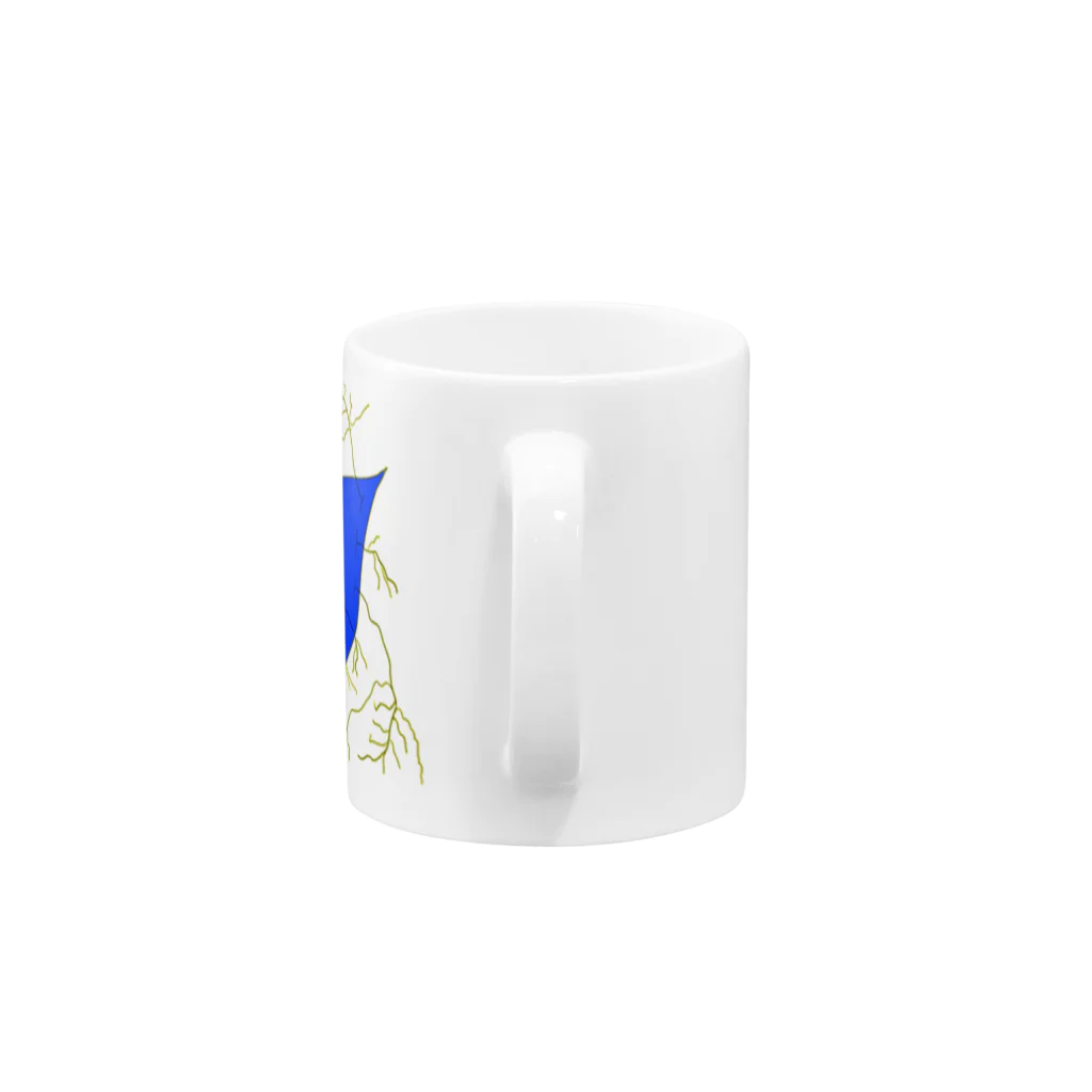 樹クリエイションのマジャグモ Mug :handle